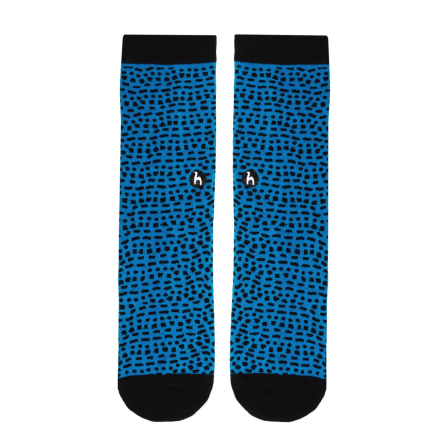 Shells Blue Socks  (2)
