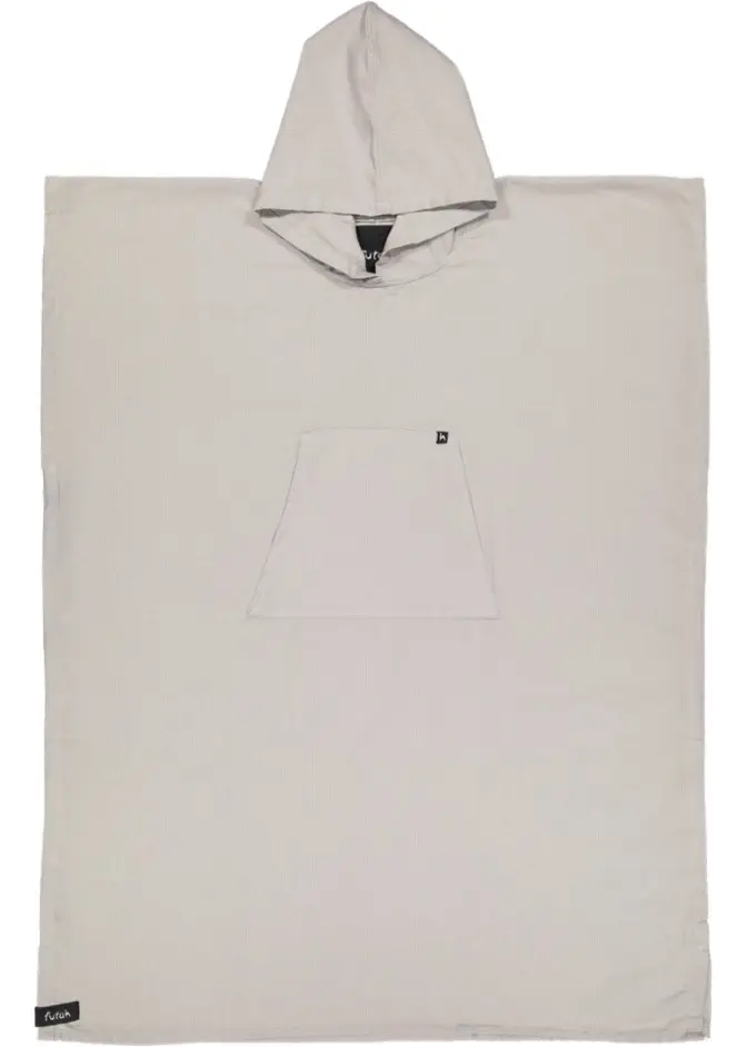 Futah - Ericeira Grey Poncho  (1)