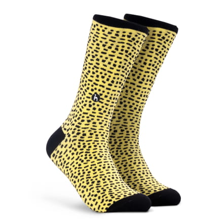 Shells Yellow Socks 