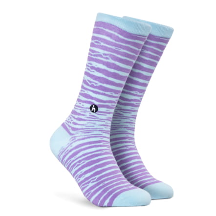 Tide Purple Water Socks