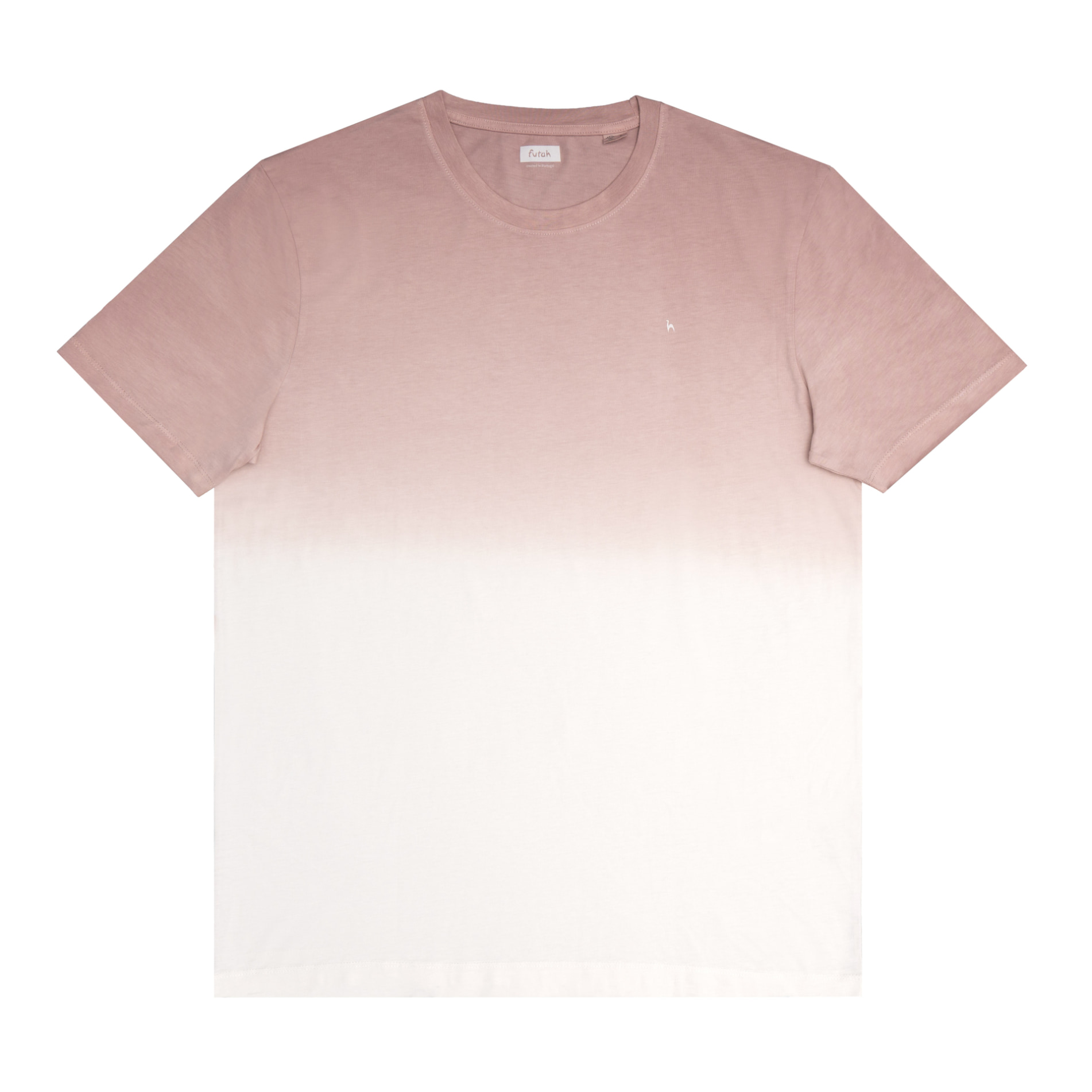 Futah - Dip Dye Coral T-Shirt (1)