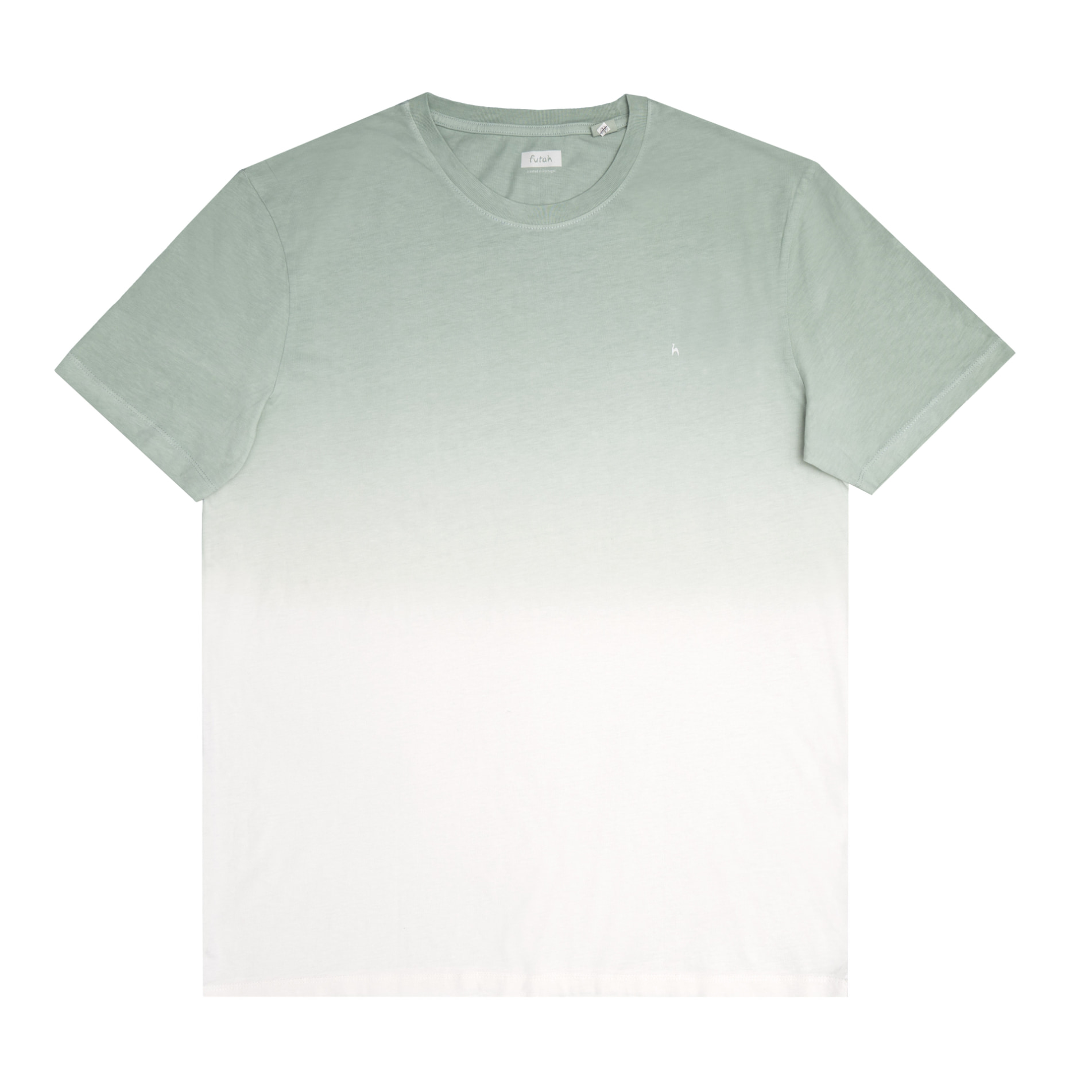 Futah - Dip Dye Green T-Shirt (1)