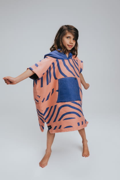 Futah Coral Poncho