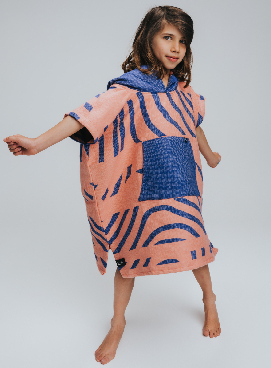 Futah - Dierma Coral Kids Poncho (2)