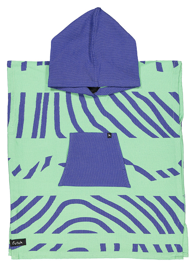 Futah - Dierma Light Green Kids Poncho (1)