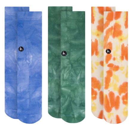 3-Pack Tie Dye Socks B