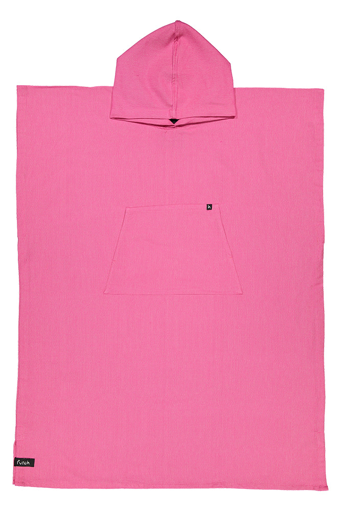 Futah - Ericeira Hot Pink Poncho  (1)