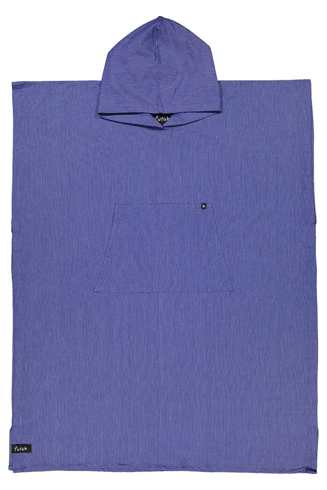 Futah - Ericeira Blue Poncho (1)