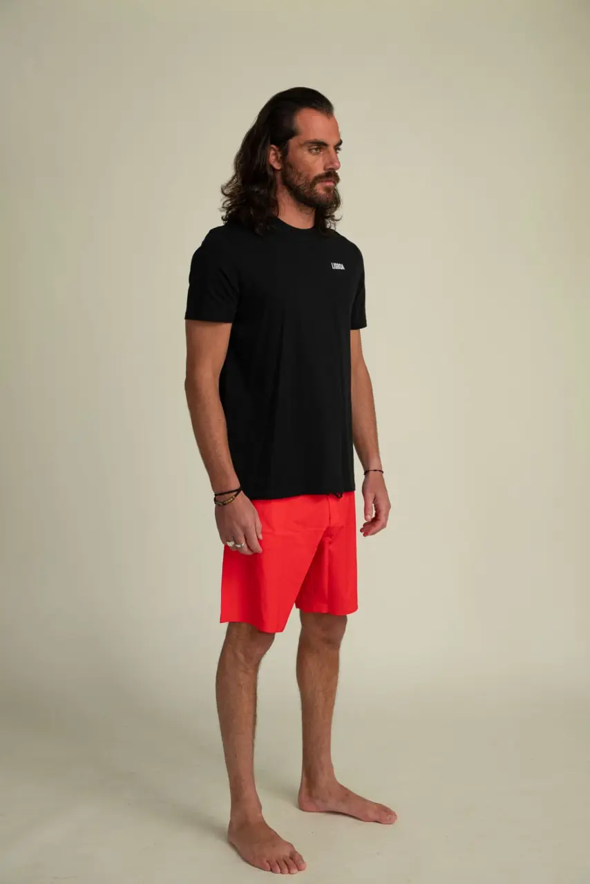 Futah - Black Organic Cotton T-Shirt - Lisboa (2)