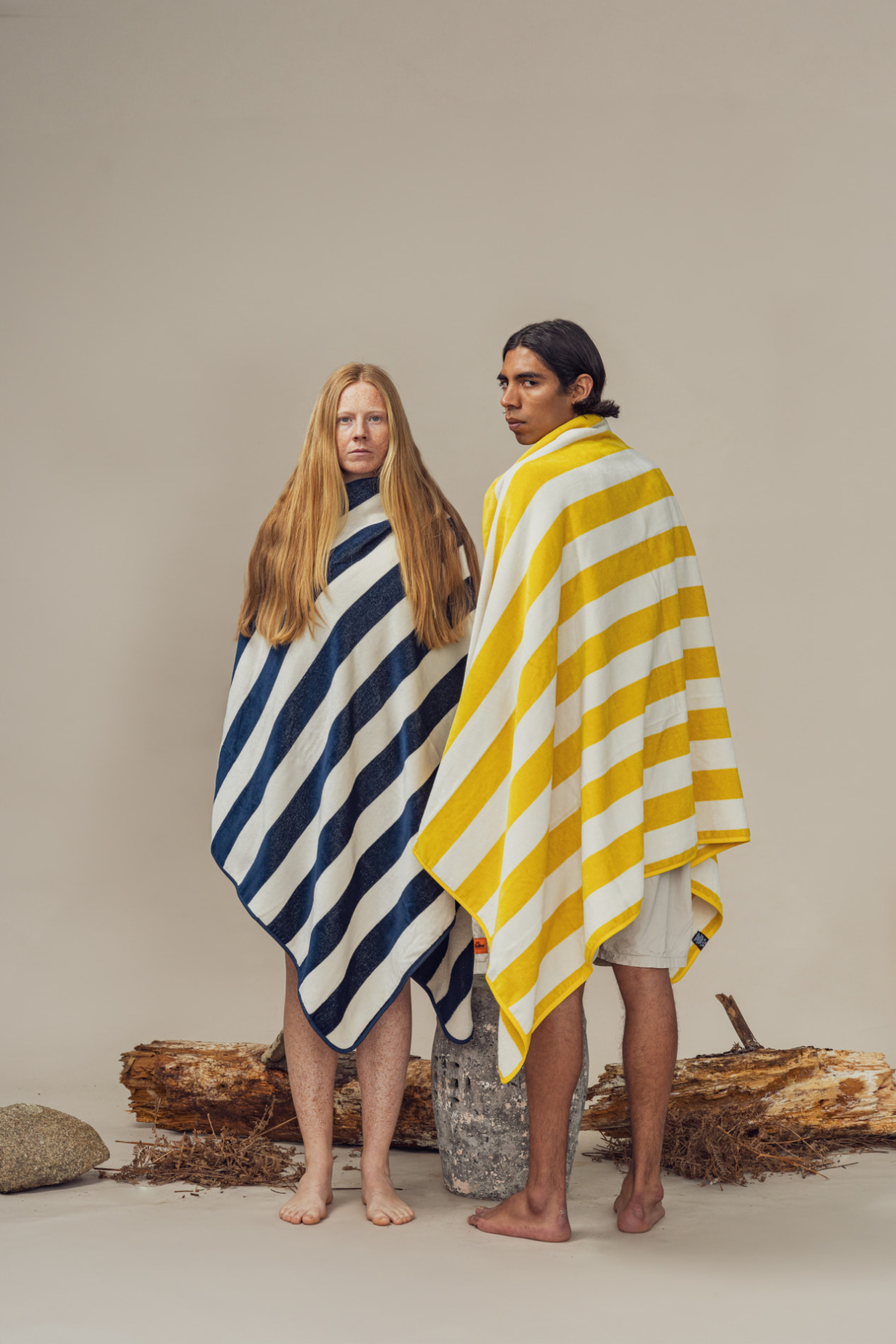 Futah - Bedu Blue Terry Towel (2)