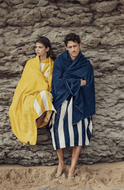 Ericeira Mustard Terry Towel  (2)