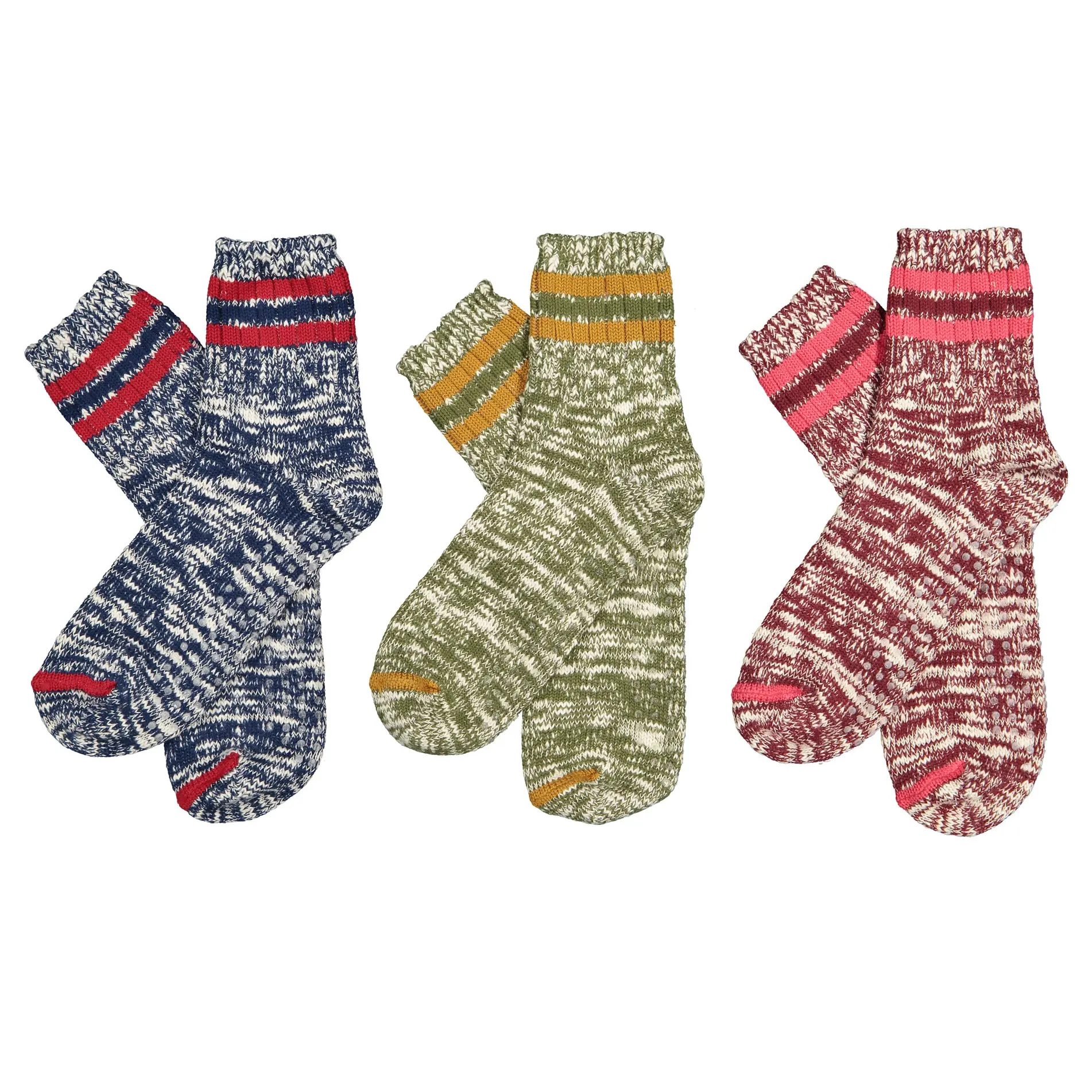 Futah - 3-Pack Flamé Cotton Socks (2)
