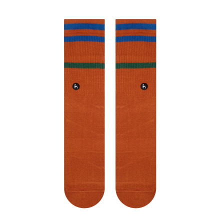 Stripes Clay Blue Socks (2)