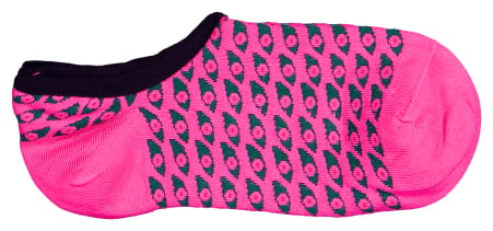 Daintree No Show Pink Socks