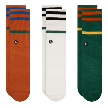 3-Pack Stripes Socks E