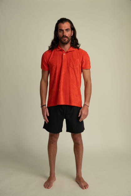 Terry Polo Paprika