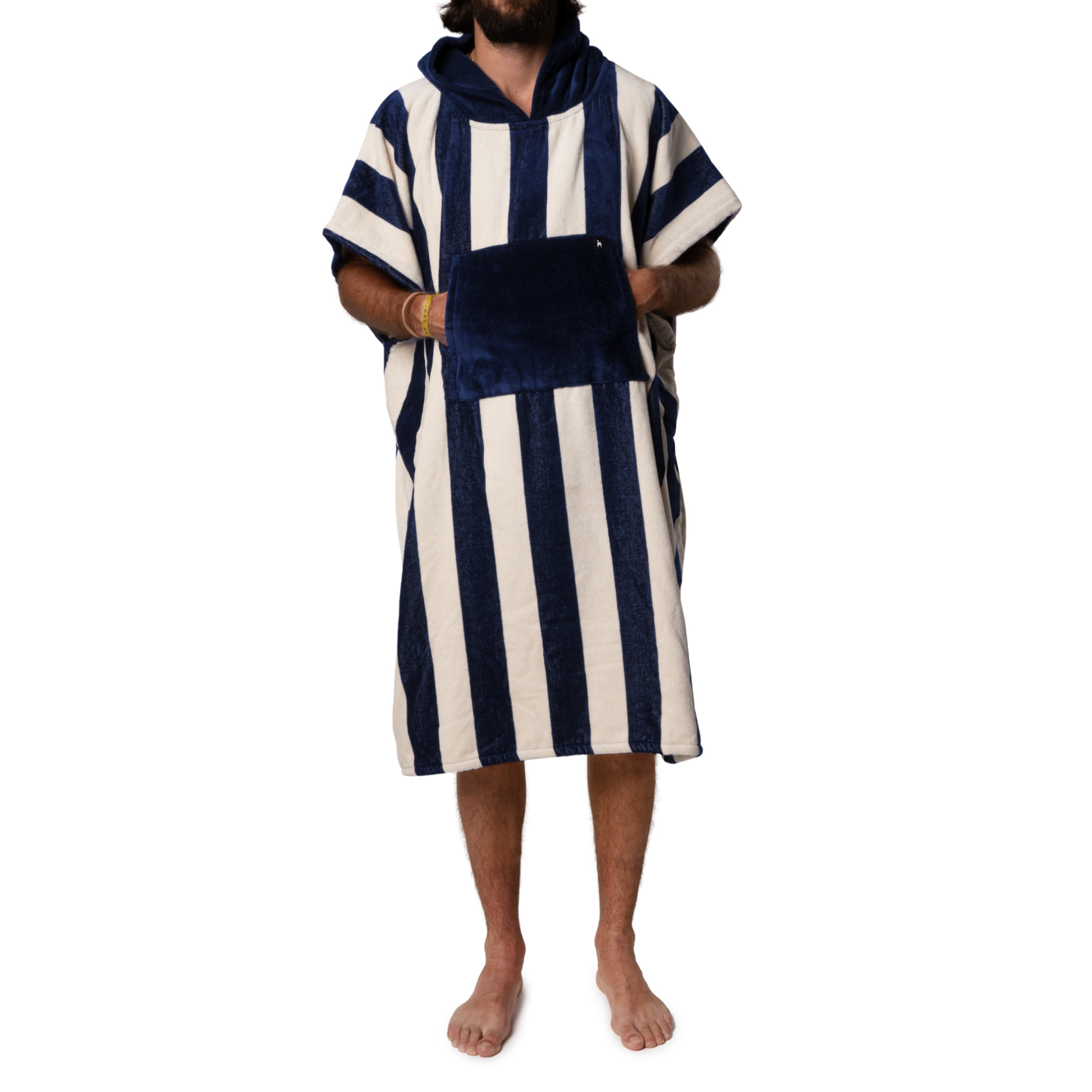 Futah - Bedu Blue Terry Poncho (5)
