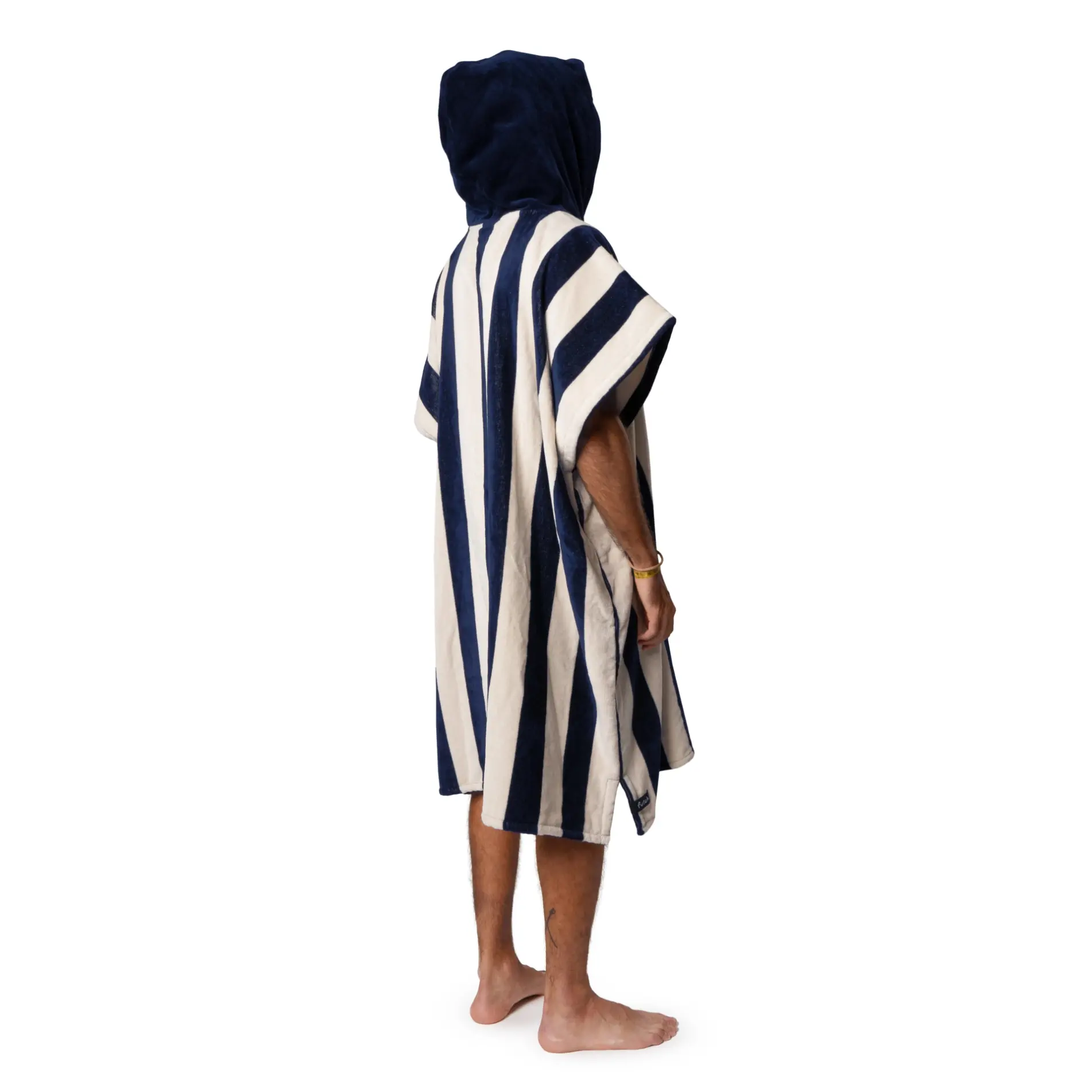 Futah - Bedu Blue Terry Poncho (6)