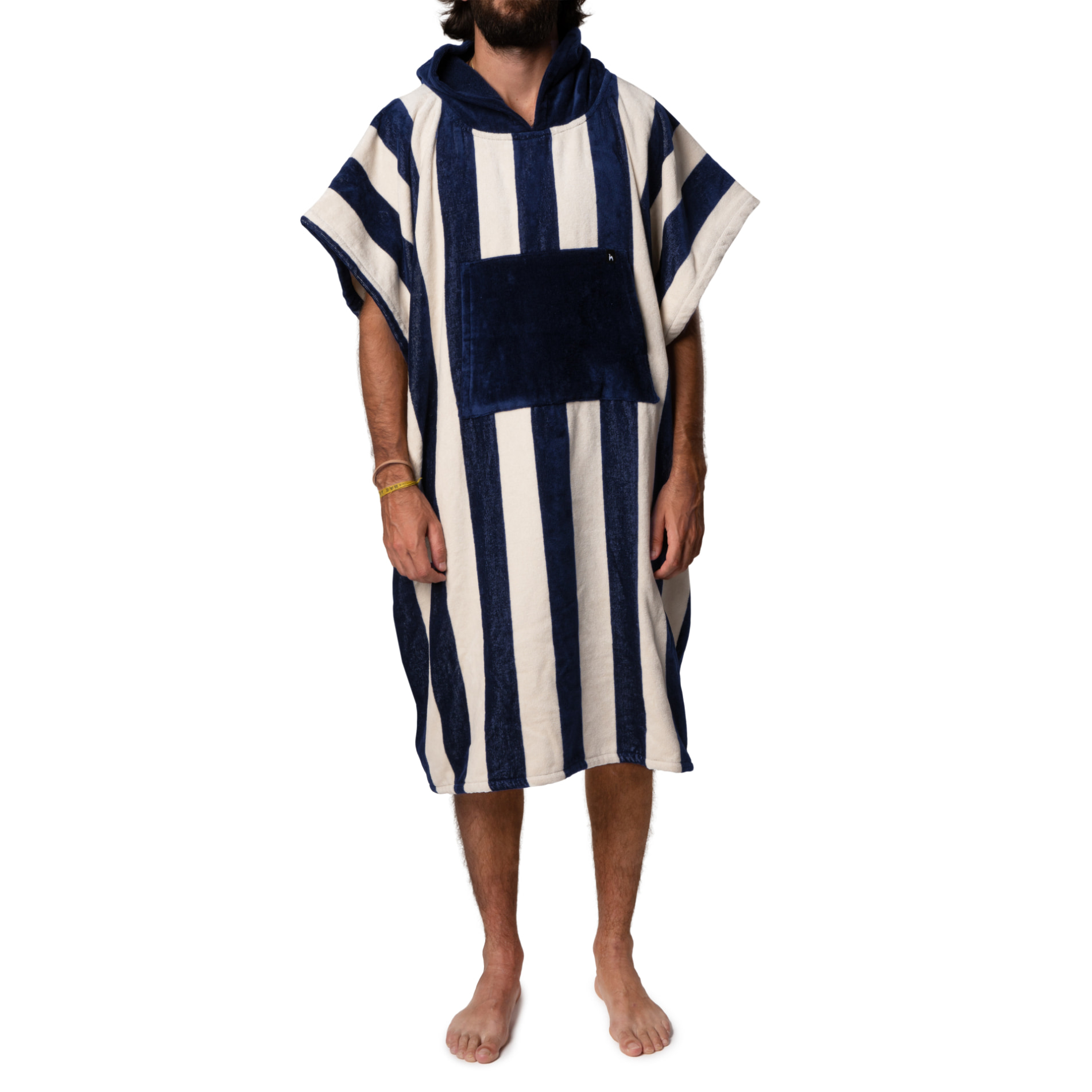 Futah - Bedu Blue Terry Poncho (4)