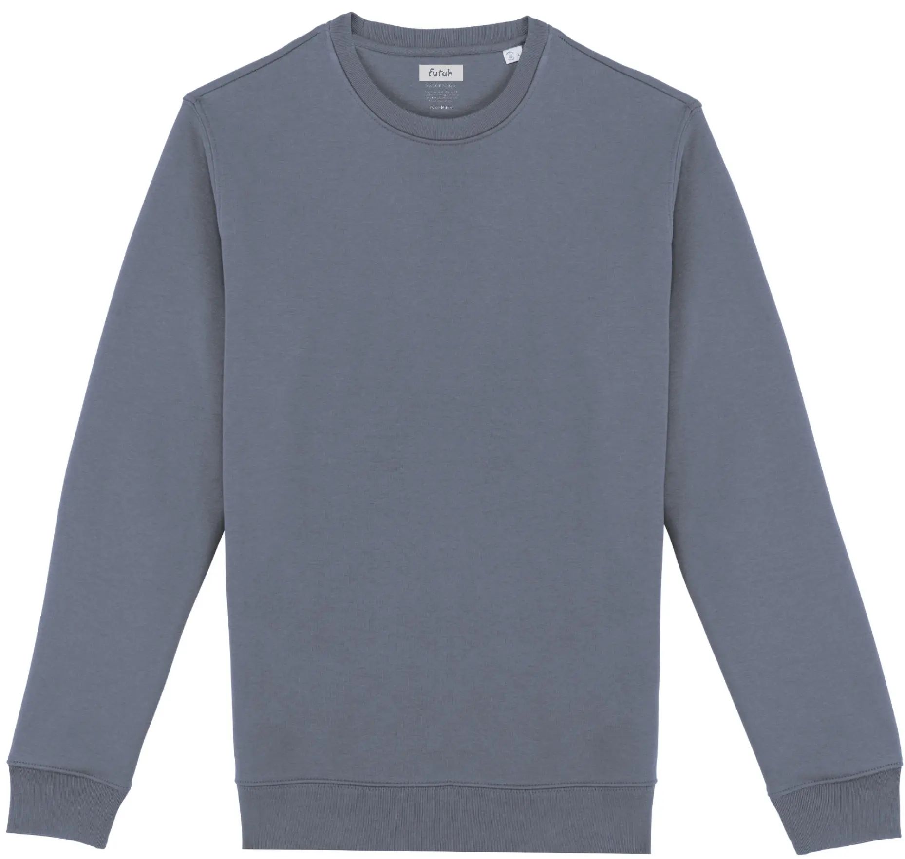 Futah - Organic Cotton Sweatshirt - Beach Grey (4)