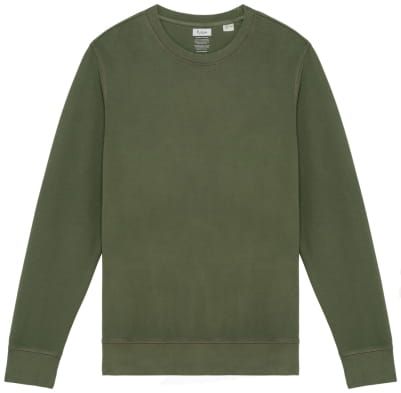 Organic Cotton Sweatshirt - Khaki