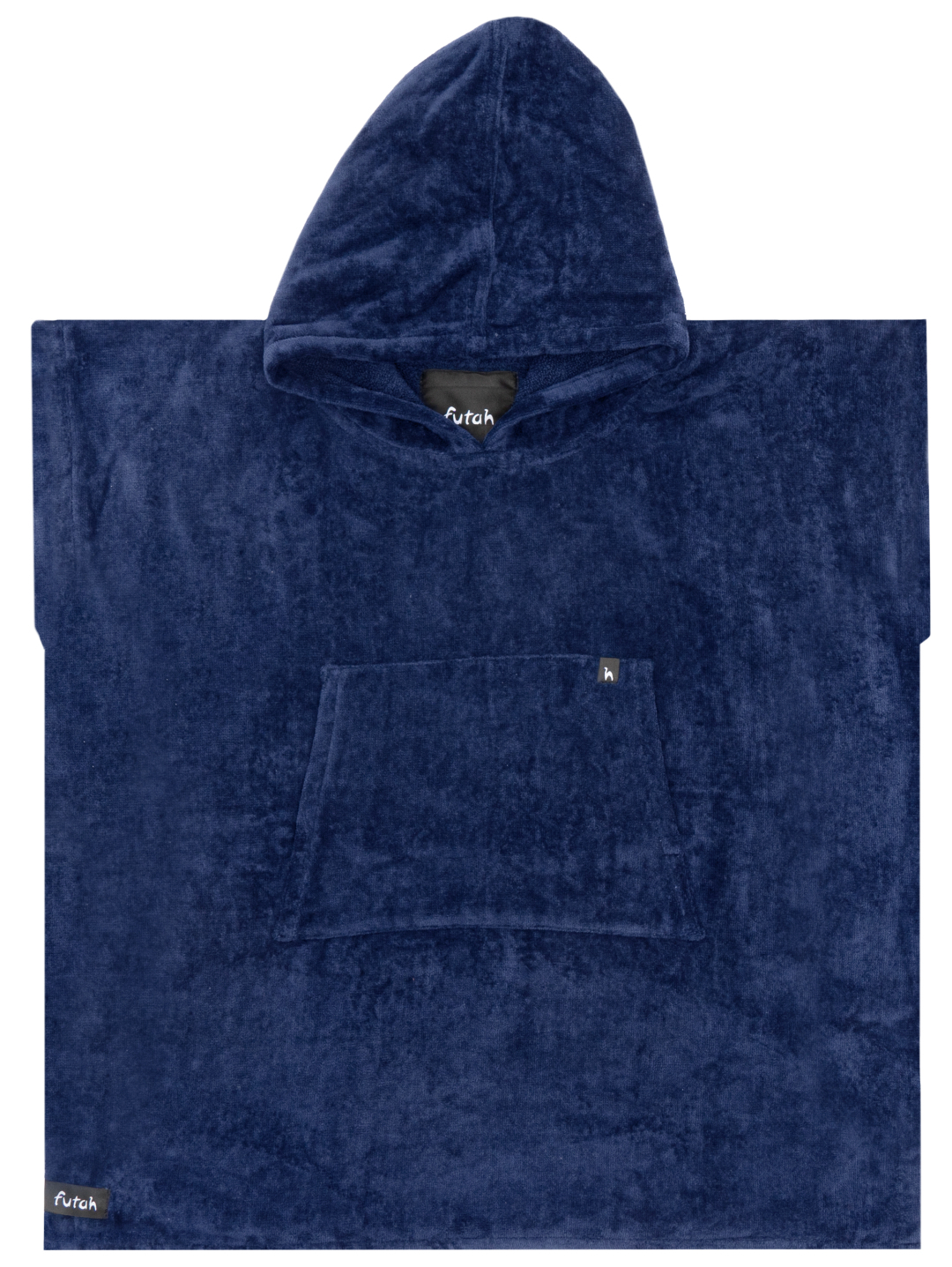 Futah - Ericeira Blue Terry Poncho Kids (1)
