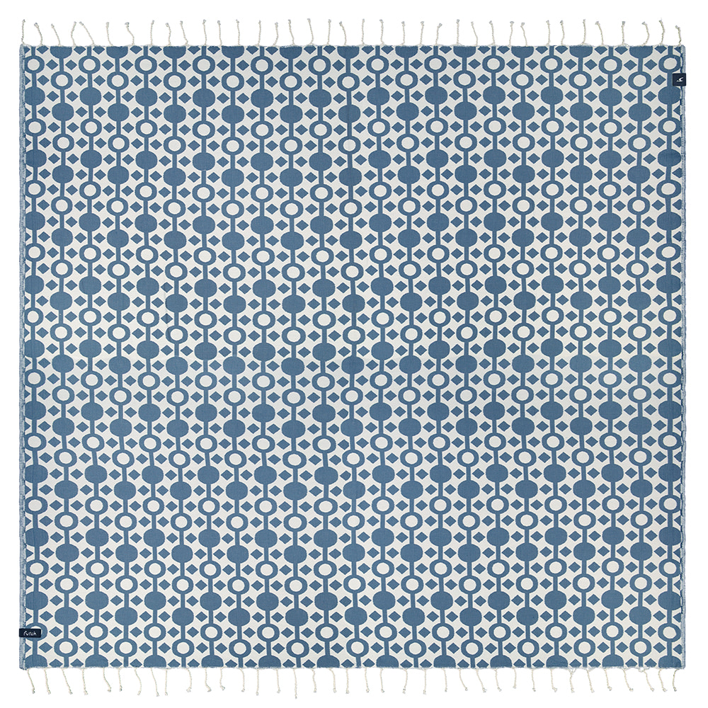 Futah - Amazónica Blue Beach Blanket (2)