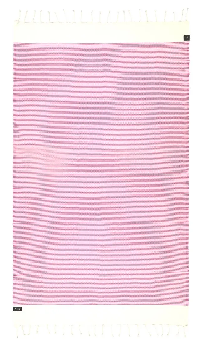Futah - Nazaré Pink Beach Towel (1)