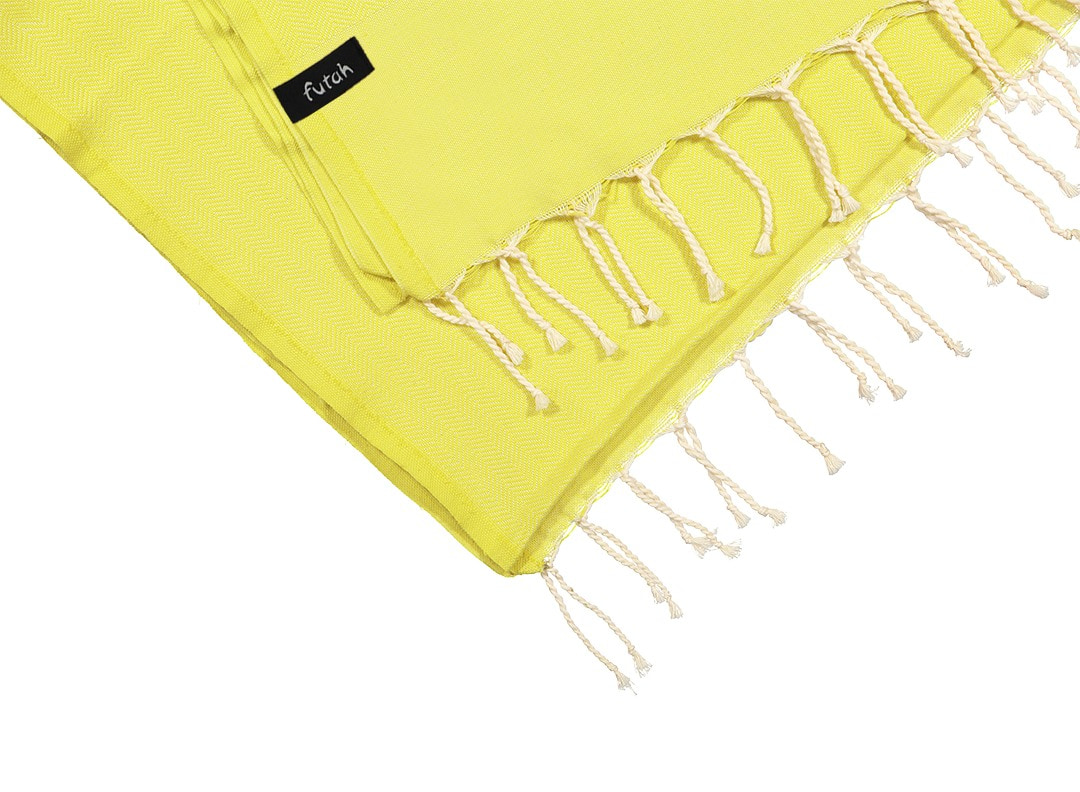 Futah - Ericeira Yellow Beach Towel (2)