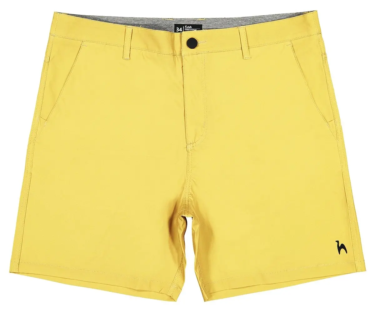 Futah - Ericeira Khaki Hybrid Shorts (1)