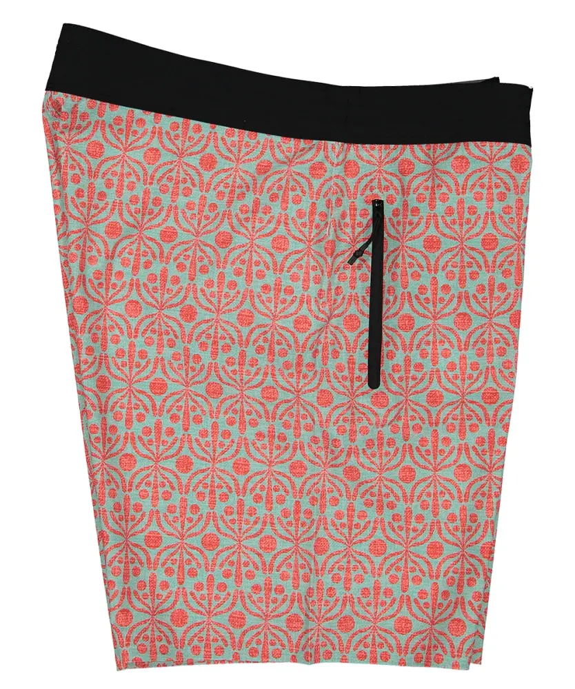 Futah - Flora Aquatic & Red Boardshorts (5)