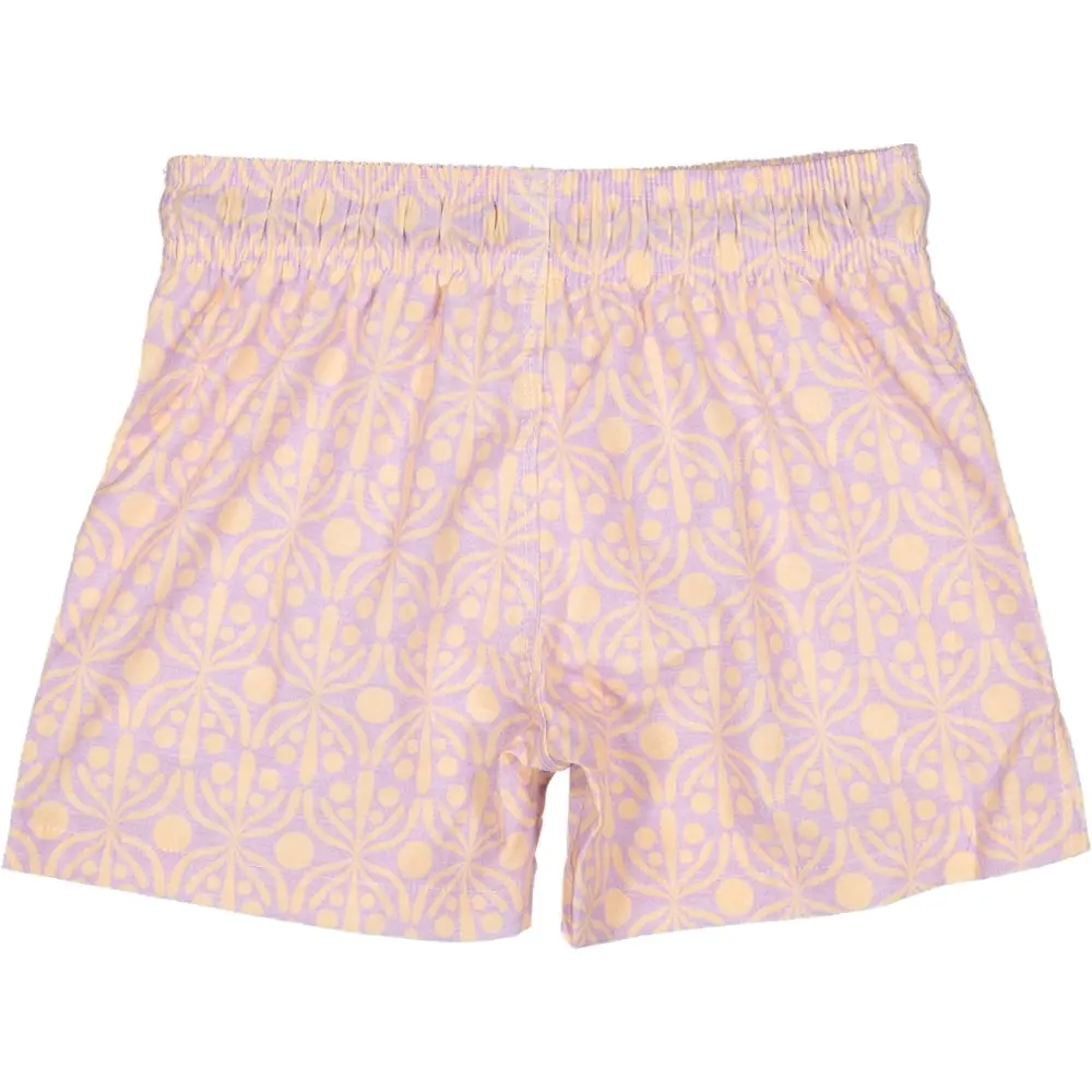 Futah - Flora Mocha & Violet Kids Swimshorts (4)