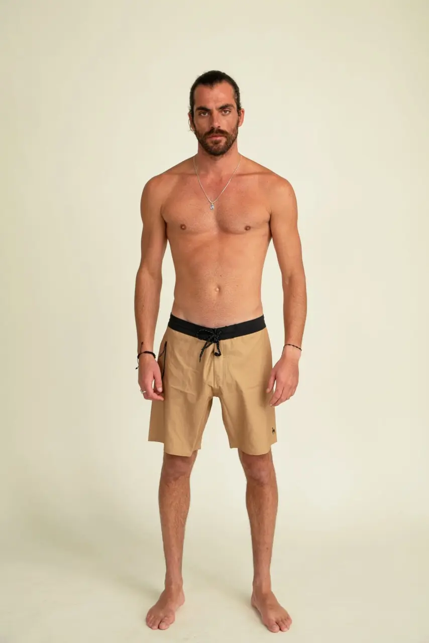 Futah - Ericeira Khaki Boardshorts (1)