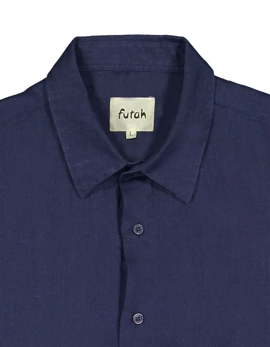 Futah - Blue Linen Shirt (2)