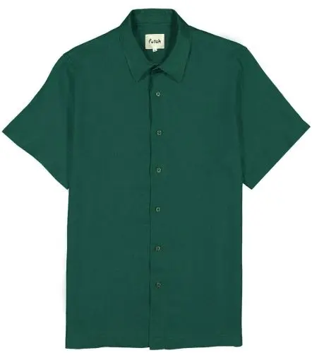 Green Linen Shirt