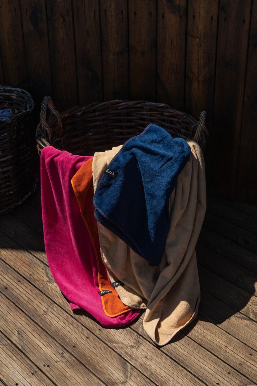 Futah - Ericeira Navy Blue Terry Towel (11)