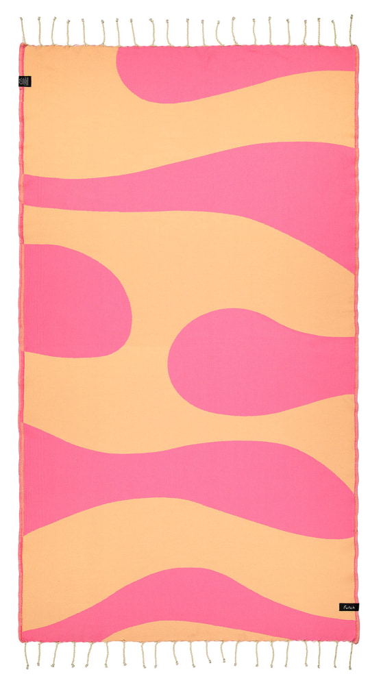 Futah - Aether Pink Beach Towel (2)