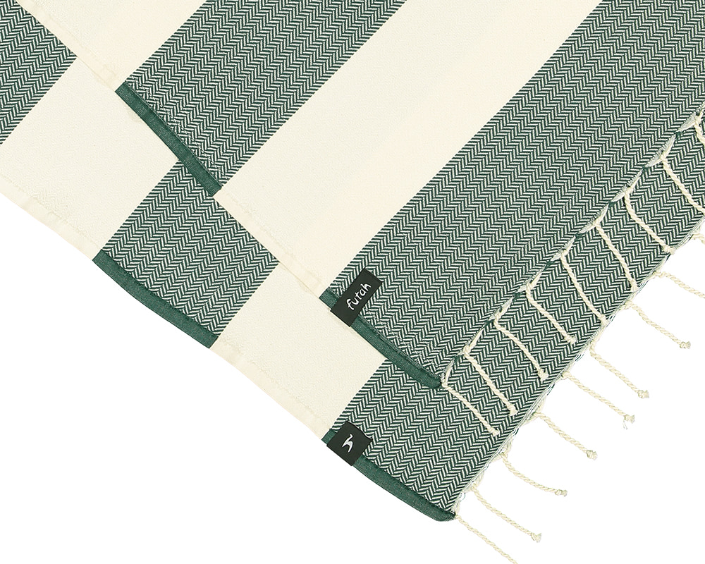 Futah - Bedu Green Beach Towel (2)