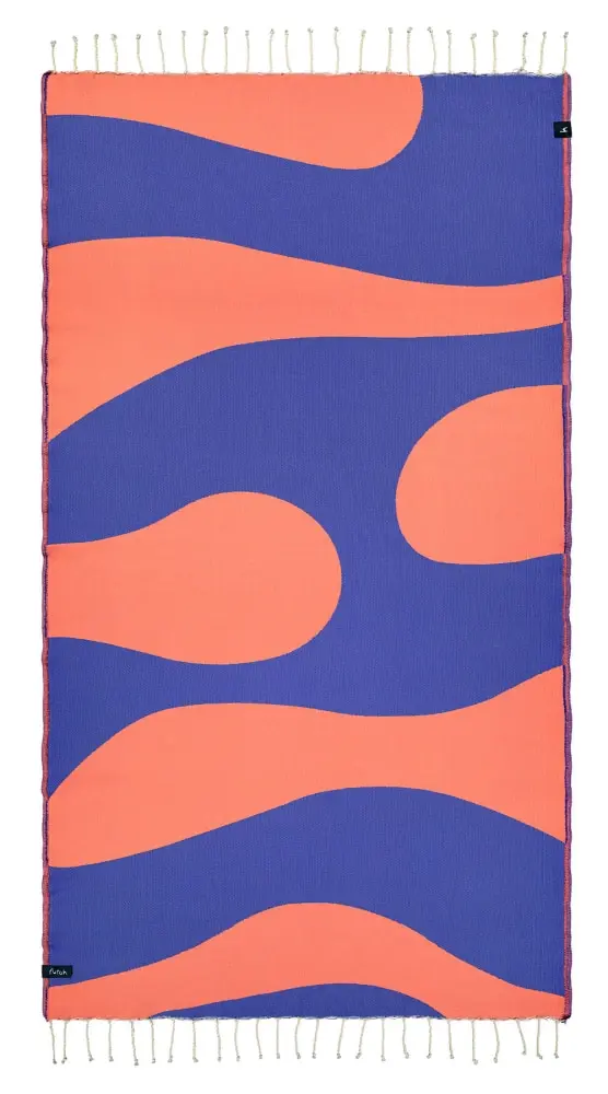 Futah - Aether Purple Beach Towel (1)