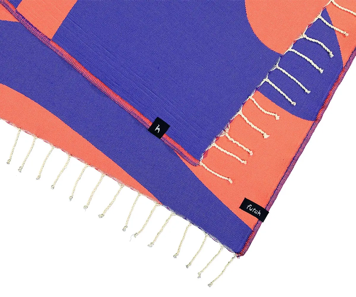Futah - Aether Purple Beach Towel (3)