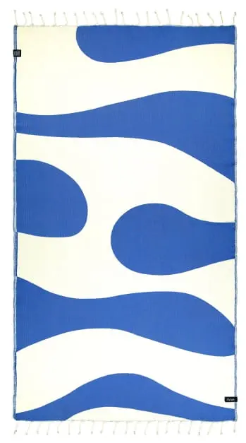 Aether Blue Beach Towel