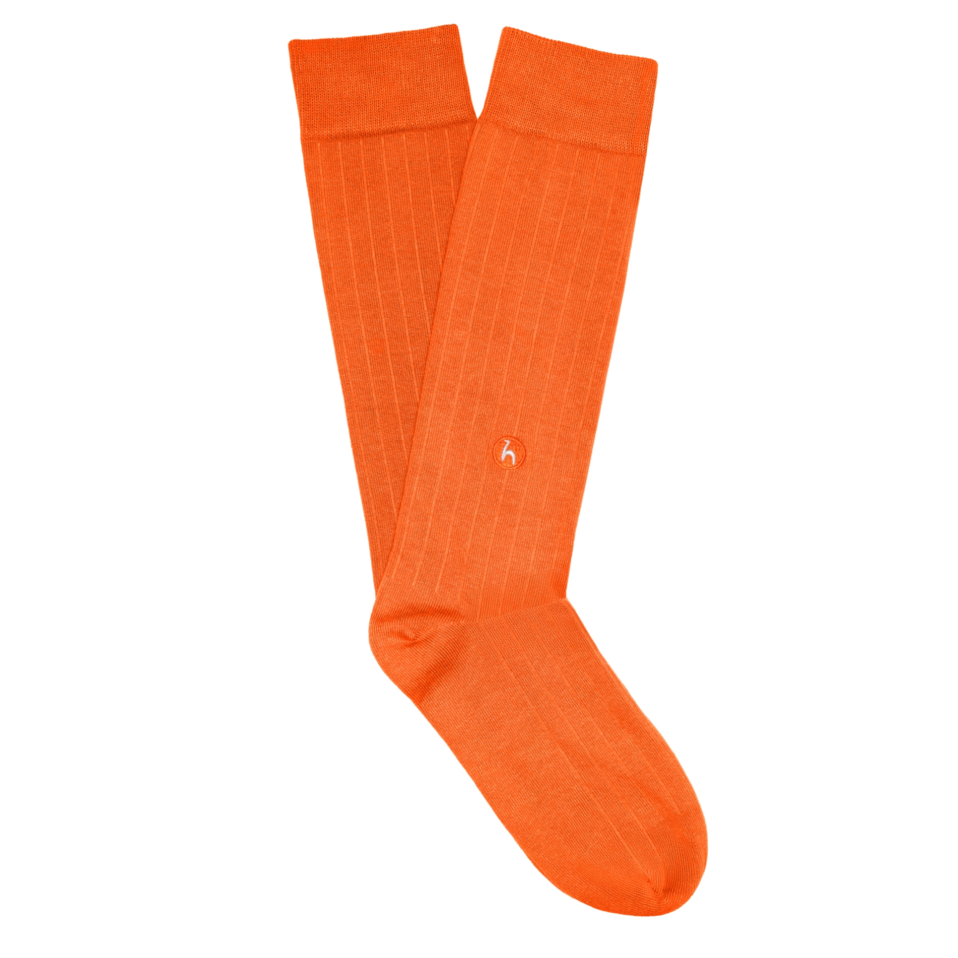 Futah - Ericeira Orange High  Knee Socks (1)