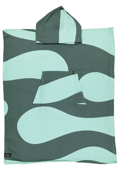 Futah - Aether Green Adult Poncho (1)