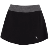 skirt black flat front_min