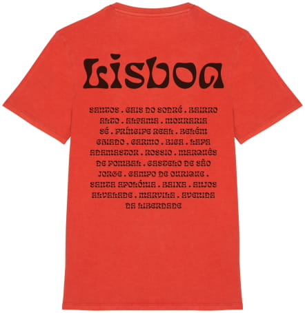 Futah Paprika T-Shirt Lisboa