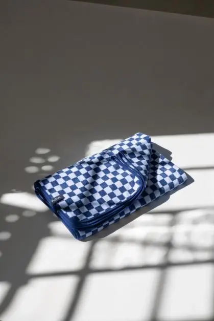 Chess Blue Terry Towel (2)
