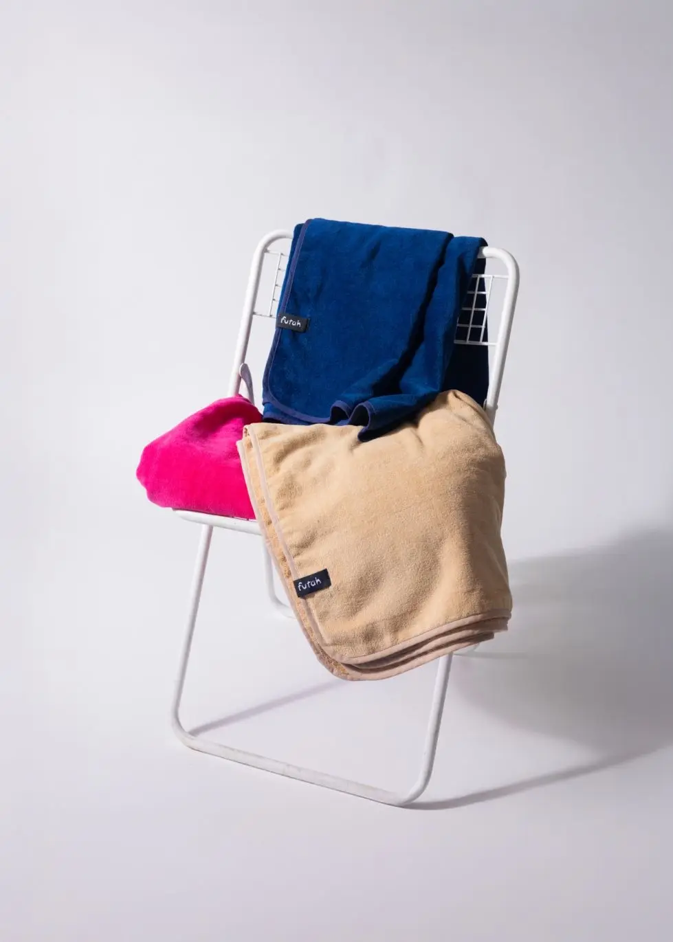 Futah - Ericeira Navy Blue Terry Towel (9)