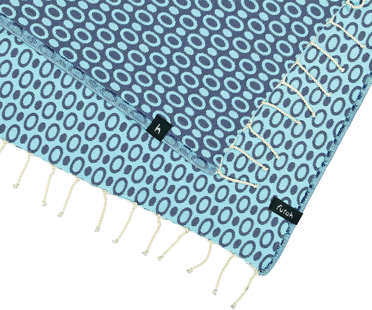 Futah - Pulse Blue XL Towel (3)